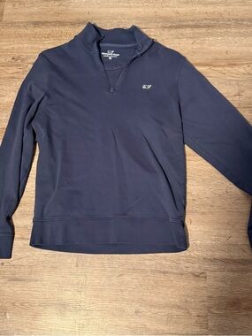 Vineyard Vines Women’s Navy Quarter-Zip Pullover